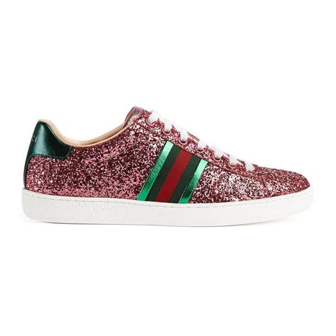 gucci low top glitter